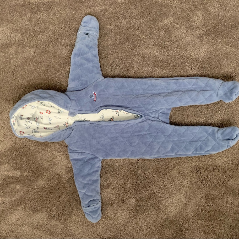 Quilted Baby Snow Suit